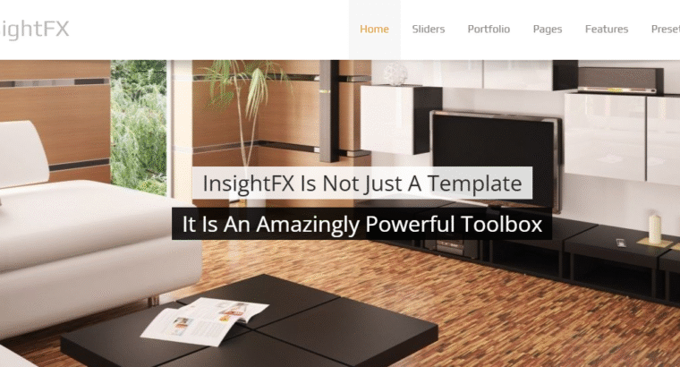 InsightFX – Multipurpose Joomla Template